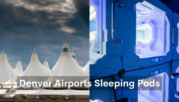 Denver Airports Sleeping Pods