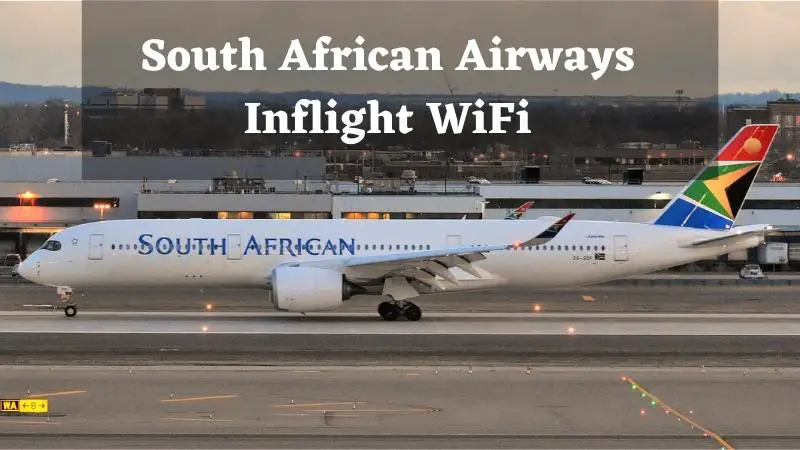 South African Airways Inflight WiFi