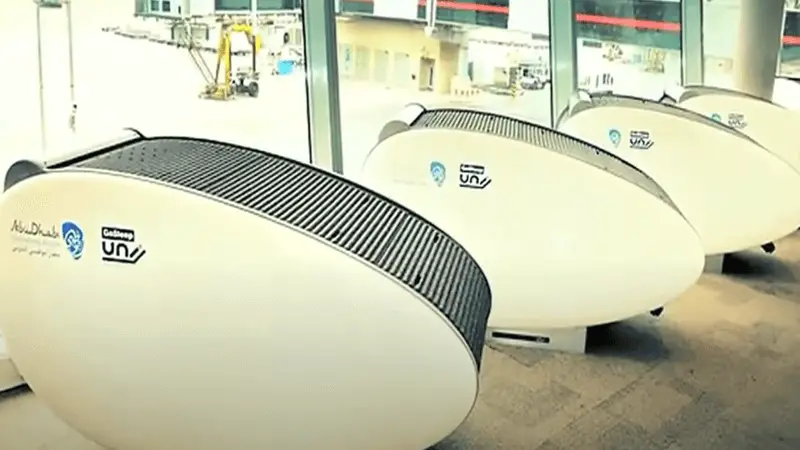 Abu Dhabi Airport Sleeping Pods