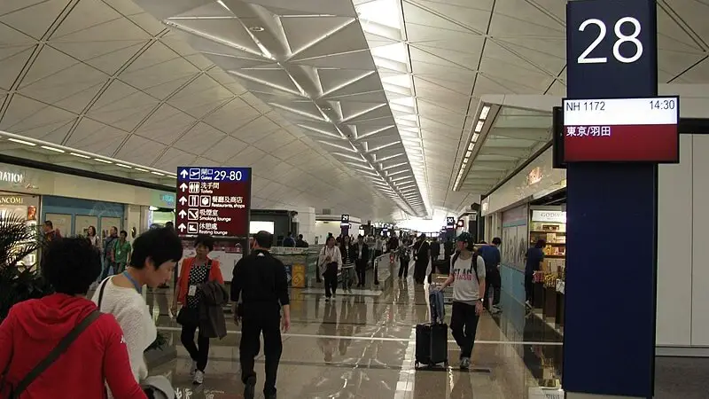 Hong Kong Airport sleeping pods